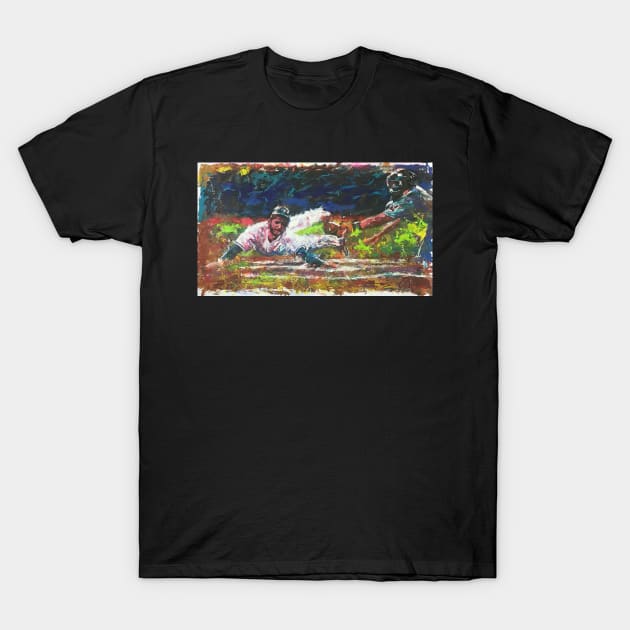 Slide T-Shirt by mursart68